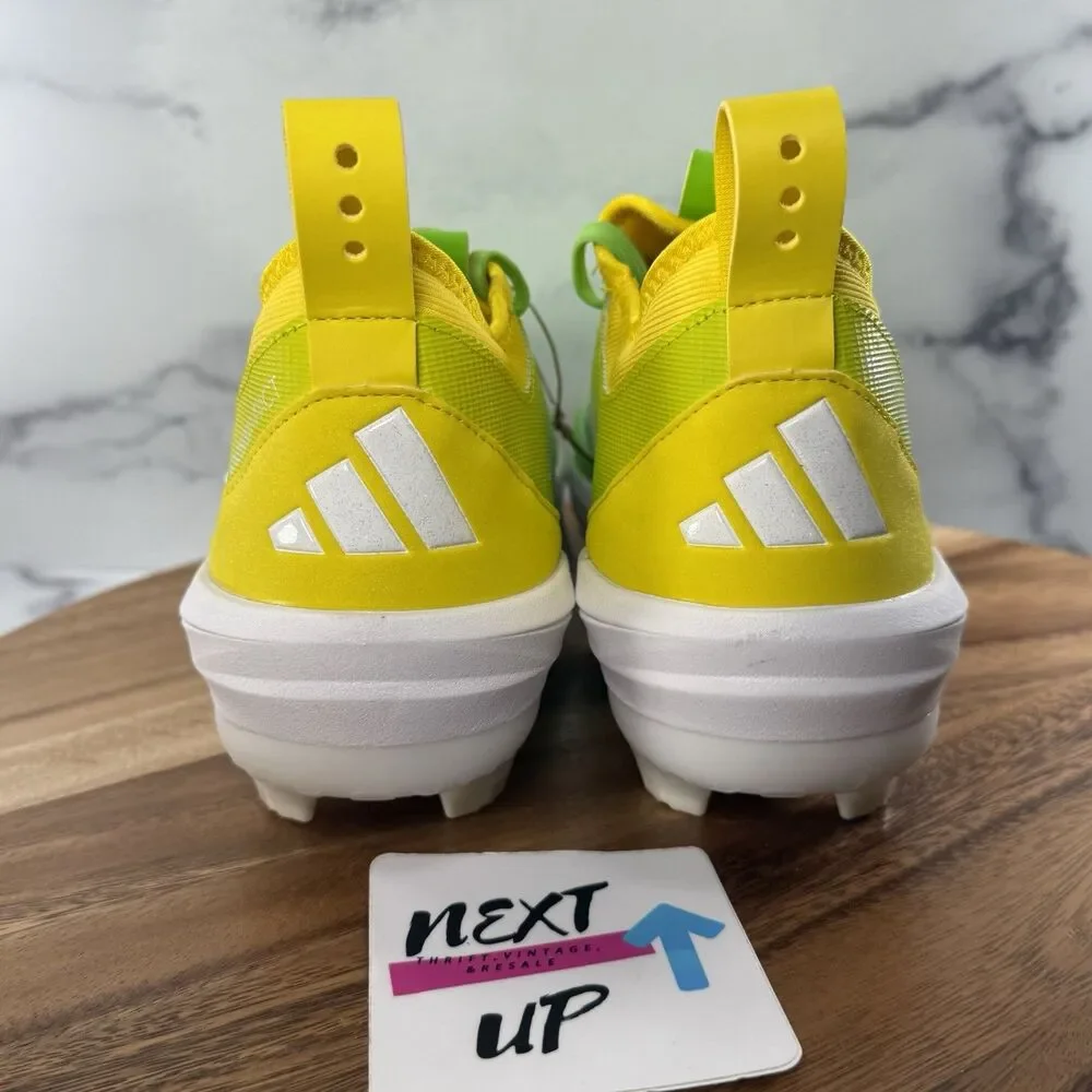 Mens size 12-Adidas Adizero Impact TPU Candy Baseball Cleats Lemon/Lime JR7827